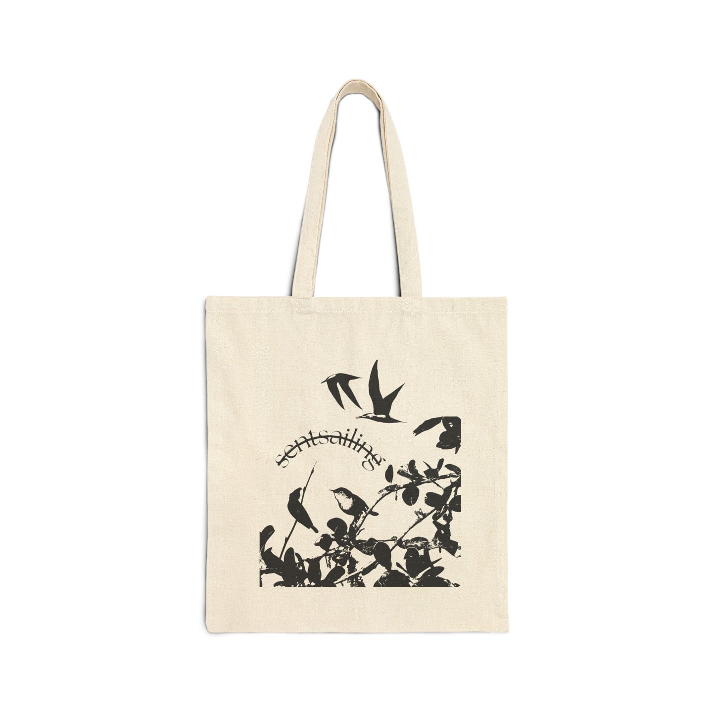 Eco-Friendly Cotton Canvas Tote Bag with Inspirational Design